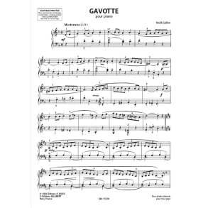 Gavotte Et Minuettino Piano